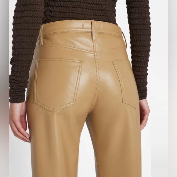 Recycled Leather Le Jane Crop
in Light Camel - Picture 2 of 9